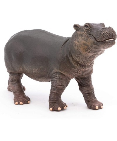 Hand-Painted - Figurine -Wild Animal Kingdom - Hippopotamus Calf -50052 -Collectible - for Children - Suitable for Boys and G...