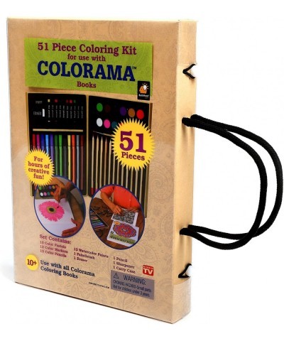 Colorama Colored Pencils - Color Kit with Case- 51pc $16.60 Kids' Drawing & Painting Supplies