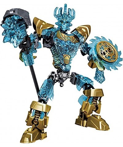 Biochemical Warrior Bionicle Mask of Light Bionicle Ekimu ice Building Block Compatible Bionicle Toys Without Original Box 61...