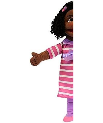 Medium Sized Puppet Buddies Girl Hand Puppet - Dark Skin Tone $74.18 Hand Puppets