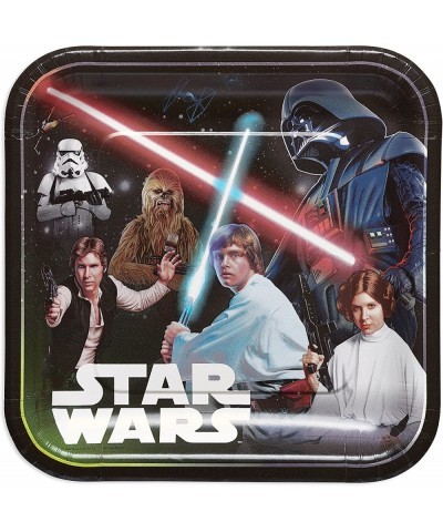 Star Wars Paper Dinner Plates 8-Count $19.93 Kids' Party Tableware