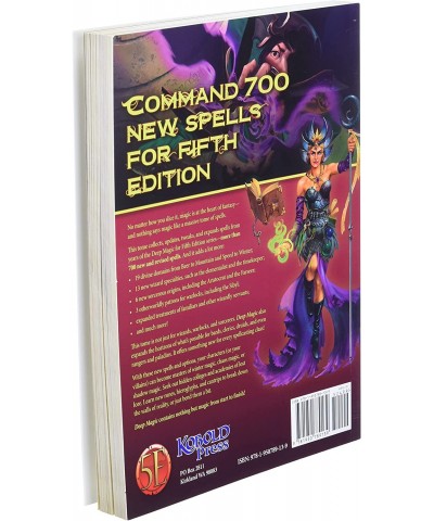 Kobold Press Deep Magic Pocket Edition for 5th Edition $39.95 Board Games