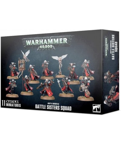 Warhammer 40 000 Adepta Sororitas Battle Sisters Squad Citadel Miniatures $80.80 Board Games