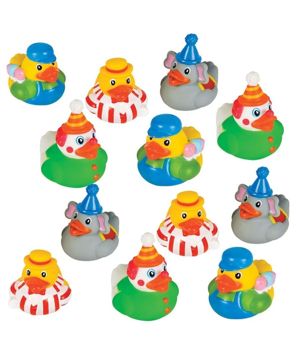 Carnival Rubber Duckies - 2-inch Assorted Floatable Ducklings 12 Pack $32.62 Bathtub Toys