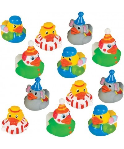 Carnival Rubber Duckies - 2-inch Assorted Floatable Ducklings 12 Pack $32.62 Bathtub Toys