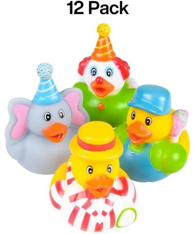 Carnival Rubber Duckies - 2-inch Assorted Floatable Ducklings 12 Pack $32.62 Bathtub Toys