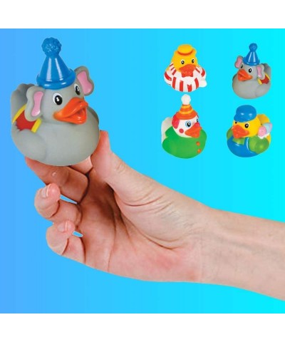 Carnival Rubber Duckies - 2-inch Assorted Floatable Ducklings 12 Pack $32.62 Bathtub Toys