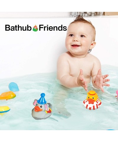 Carnival Rubber Duckies - 2-inch Assorted Floatable Ducklings 12 Pack $32.62 Bathtub Toys