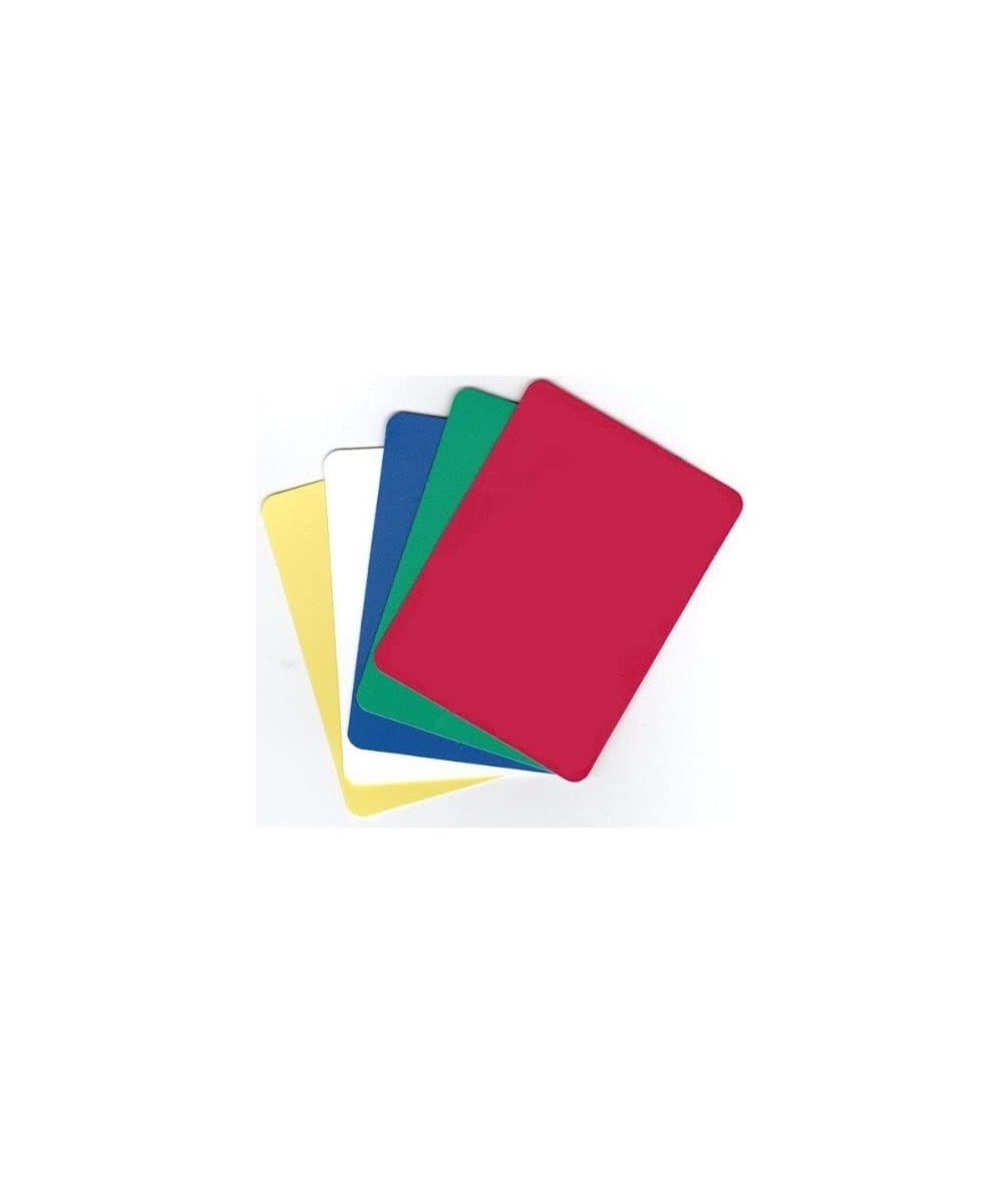 Set of 5 Plastic Poker Cut Cards (Assorted Colors) $14.67 Card Games