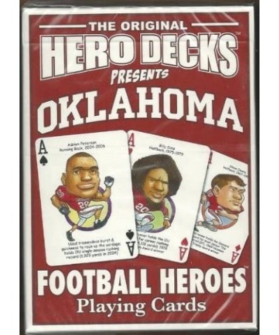 Oklahoma Hero Decks Football Heroes Playing Cards $20.99 Trading Cards & Accessories