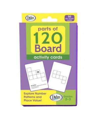 Parts of 120 Board Activity Cards Grades 2 to 3 White $25.85 Educational Flash Cards