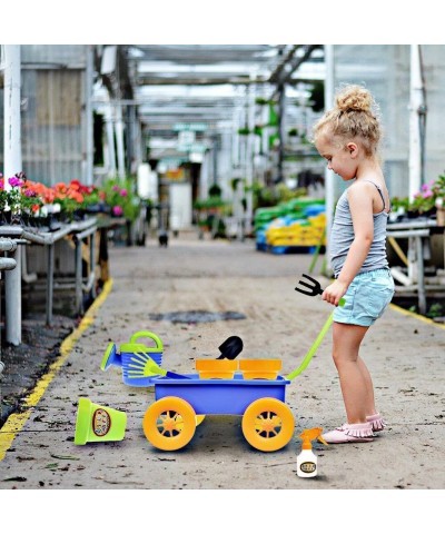 Garden Wagon & Tools Toy Set Premium 15Piece Gardening Tools & Wagon Toy Set – Sturdy & Durable - Top Yd Beach Sand Garden To...