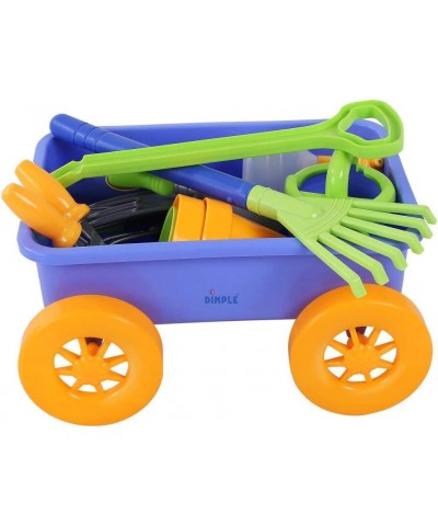 Garden Wagon & Tools Toy Set Premium 15Piece Gardening Tools & Wagon Toy Set – Sturdy & Durable - Top Yd Beach Sand Garden To...