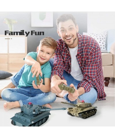 RC Tank Military Truck Vehicles RC Car 2.4Ghz Radio Controlled Military Battle Tank Toy 270°Rotational Realistic Sounds Great...