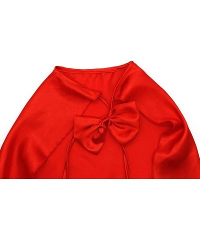 Princess Costume Dress for Girls Birthday Theme Party Halloween Cosplay Outfits with Red Bowknot Headband $48.89 Kids' Costumes