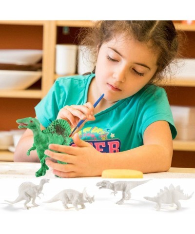 NEOWOWS Kids Crafts and Arts Supplies Set Painting Kit Decorate Your Own Dinosaur Figurines DIY Dinosaur Arts Crafts 3D Paint...