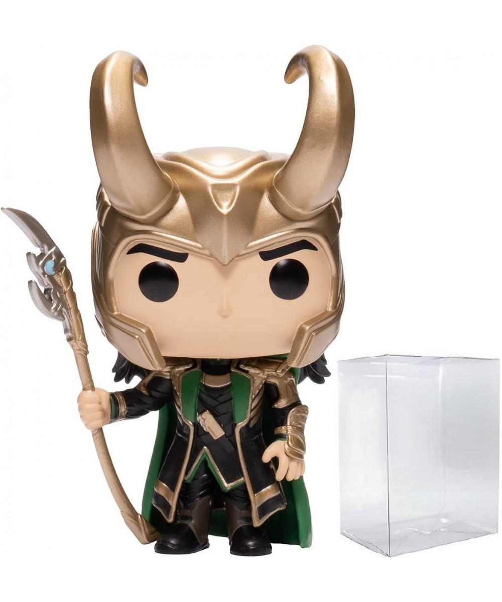 Marvel: Loki with Scepter (Glow in The Dark) Entertainment Earth Exclusive Funko Vinyl Figure (Bundled with Compatible Box Pr...