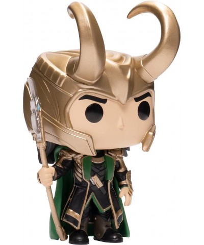 Marvel: Loki with Scepter (Glow in The Dark) Entertainment Earth Exclusive Funko Vinyl Figure (Bundled with Compatible Box Pr...