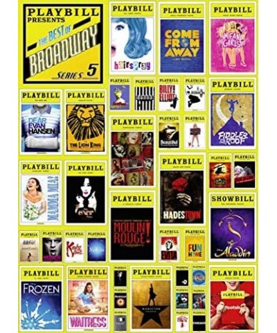 Playbill Broadway Cover - 1000 Piece Jigsaw Puzzle $21.34 Jigsaw Puzzles