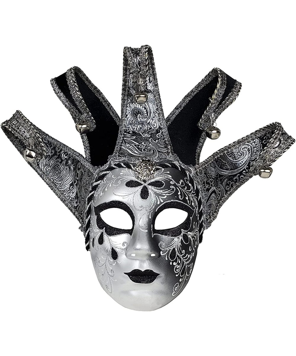 Lady Harlequin Jester Mask - WS $49.41 Kids' Dress-Up Accessories