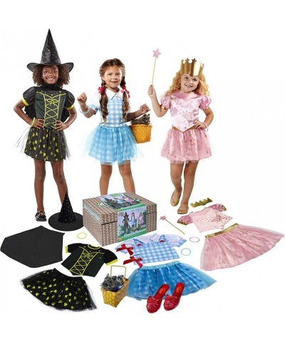 Girl's Wizard of Oz Trunk Set (Dorothy Glinda the Good Witch Wicked Witch of the West) Small $83.84 Kids' Costumes