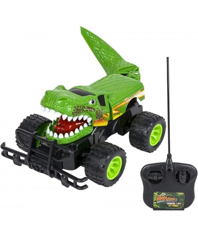 14 Inch Remote Control Dinosaur Monster Truck Dino RC Toy Car - Battery Operated - Unique Birthday Gift for Boys and Girls - ...