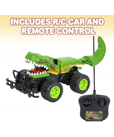 14 Inch Remote Control Dinosaur Monster Truck Dino RC Toy Car - Battery Operated - Unique Birthday Gift for Boys and Girls - ...