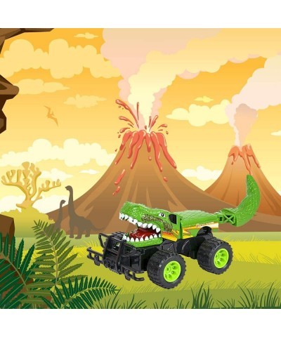 14 Inch Remote Control Dinosaur Monster Truck Dino RC Toy Car - Battery Operated - Unique Birthday Gift for Boys and Girls - ...