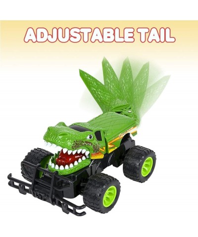 14 Inch Remote Control Dinosaur Monster Truck Dino RC Toy Car - Battery Operated - Unique Birthday Gift for Boys and Girls - ...