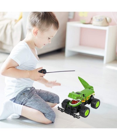 14 Inch Remote Control Dinosaur Monster Truck Dino RC Toy Car - Battery Operated - Unique Birthday Gift for Boys and Girls - ...