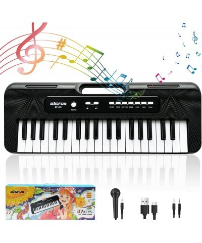 Kids Piano Keyboard 37 Keys Piano for Kids Musical Piano with Microphone Portable Learning Educational Christmas Birthday Gif...