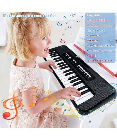 Kids Piano Keyboard 37 Keys Piano for Kids Musical Piano with Microphone Portable Learning Educational Christmas Birthday Gif...