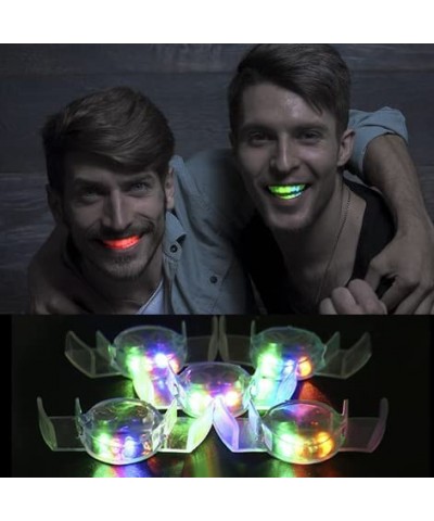 15Pcs Glow in the Dark Party Favors Supplies 5 Light up Round Whistles 5 Flashing Pacifier and 5 Glowing Mouthpieces for Kids...