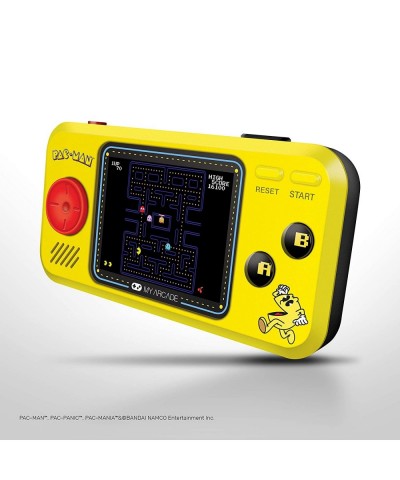 My Arcade Pocket Player Handheld Game Console: 3 Built In Games Pac-Man Pac-Panic Pac-Mania Collectible Full Color Display Sp...