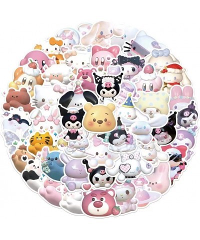 3D Kawaii Stickers 50Pcs Cartoon Stickers Cute Japanese Anime Sticker for Kids Teens Girls Adults $14.77 Kids' Stickers