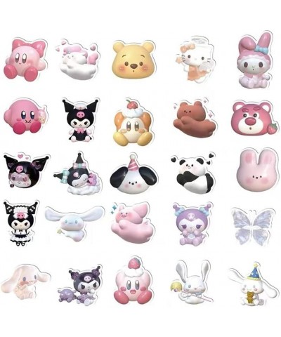 3D Kawaii Stickers 50Pcs Cartoon Stickers Cute Japanese Anime Sticker for Kids Teens Girls Adults $14.77 Kids' Stickers