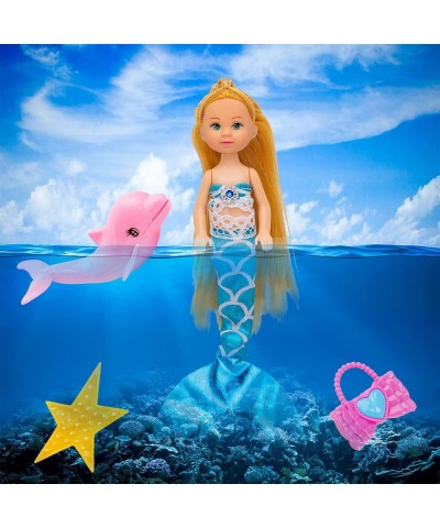 Mermaid Princess Doll with Dolphin Play Gift Set | Little Mermaid Toys with Accessories and Doll Clothes for Little Girls $33...