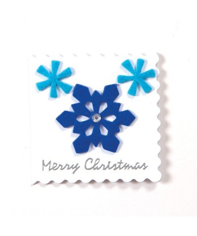 EX5442 Felt Snowflake Stickers - Pack of 78 for Kids' Crafts and Art Projects Cards Party Bags and Ornaments $16.46 Kids' Sti...