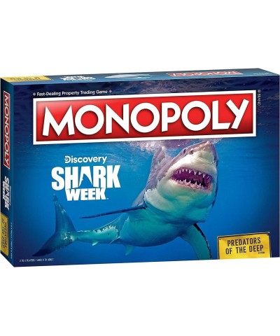 Monopoly: Shark Week Predators of The Deep $61.91 Board Games