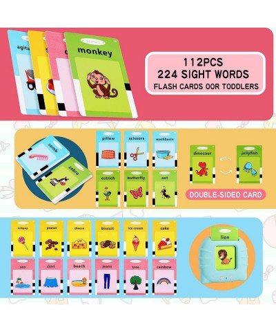 Talking Flash Cards Toddler Learning Toys for 2 3 4 5 6 Year Olds with 224 Sight Words Speech Therapy Toys Preschool Montesso...