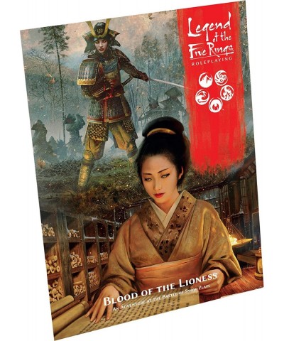 Legend of The Five Rings Roleplaying Game Blood of The Lioness Expansion | Adventure Strategy Game for Adults and Teens | Age...