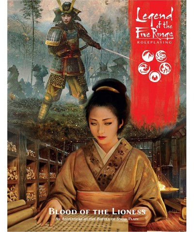 Legend of The Five Rings Roleplaying Game Blood of The Lioness Expansion | Adventure Strategy Game for Adults and Teens | Age...