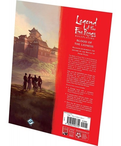 Legend of The Five Rings Roleplaying Game Blood of The Lioness Expansion | Adventure Strategy Game for Adults and Teens | Age...