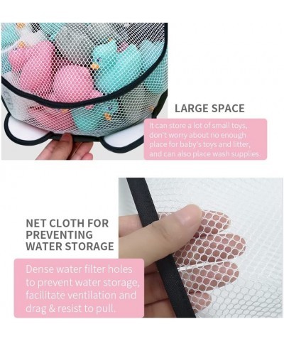 Bath Toy Organizer Shower Caddy Cute Bear Design - for Bathroom Baby Toy Storage Quick Dry Bathtub Mesh Net Baby Toy Holder w...