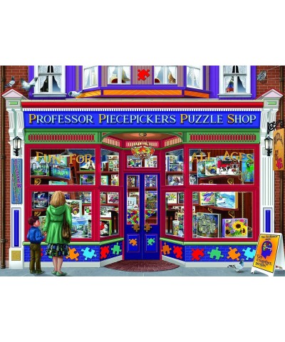 Professor Piecepickers Puzzle Shop 1000 pc Jigsaw Puzzle $34.58 Jigsaw Puzzles