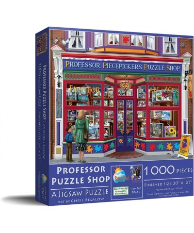 Professor Piecepickers Puzzle Shop 1000 pc Jigsaw Puzzle $34.58 Jigsaw Puzzles