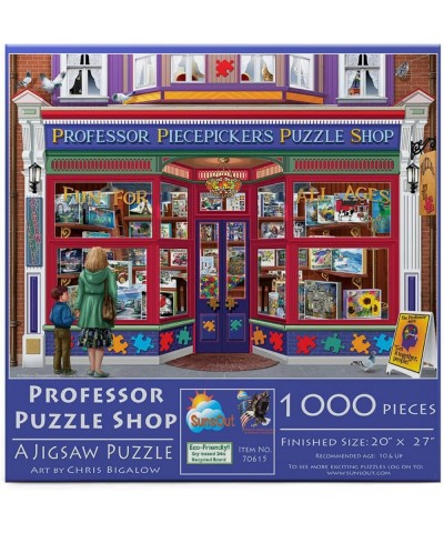 Professor Piecepickers Puzzle Shop 1000 pc Jigsaw Puzzle $34.58 Jigsaw Puzzles