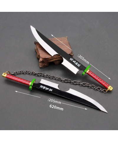 Demon Slayer 1/6 Size 10'' Uzui Tengen Sword Samurai Sword Katana Knife Action Figures Game Collection Sword Toys Sword Party...