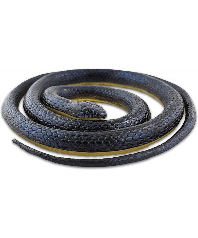 Simon The Snake - Realistic Rubber Fake Snake Toy- Hilarious Prank That Will Scare Your Friends & Family - Black Play Plastic...