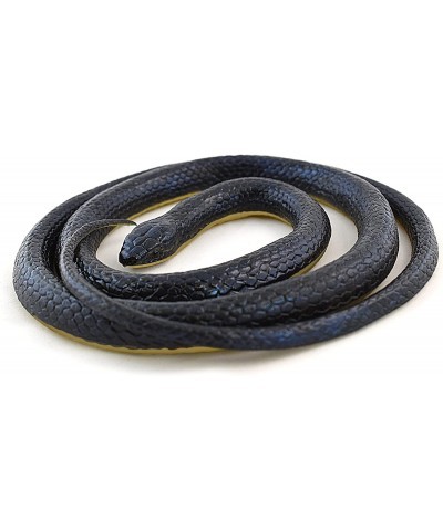 Simon The Snake - Realistic Rubber Fake Snake Toy- Hilarious Prank That Will Scare Your Friends & Family - Black Play Plastic...